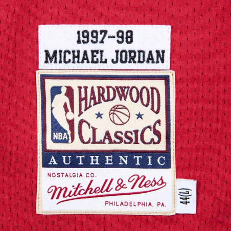 Michael Jordan Chicago Bulls 97-98 Road Finals Authentic