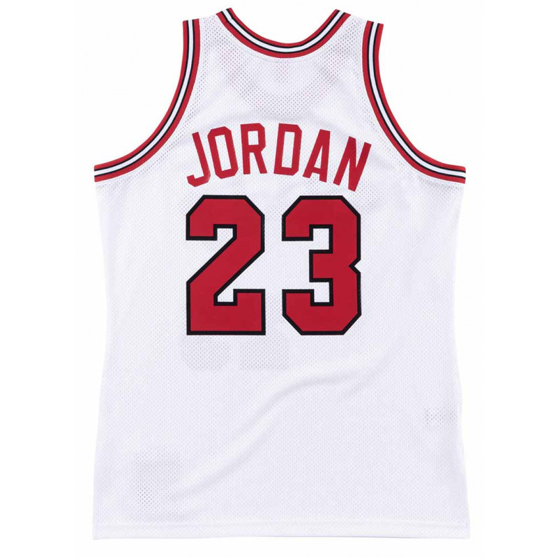 Michael Jordan Chicago Bulls 84-85 White Authentic