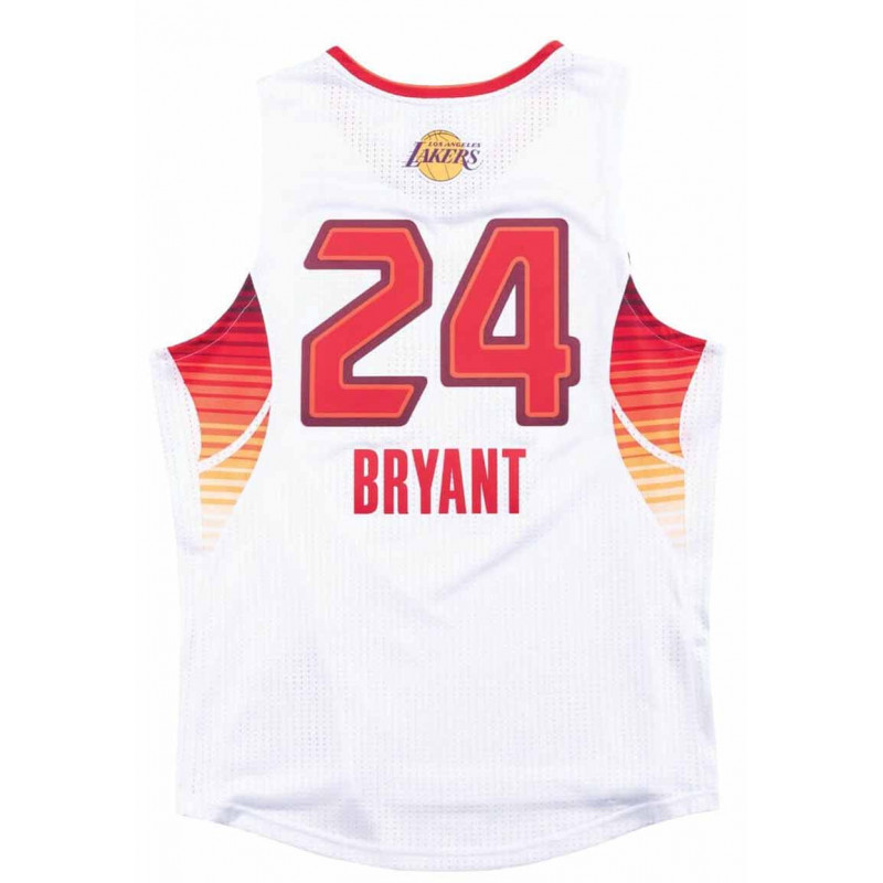 Kobe Bryant Los Angeles Lakers All Star West 2009 White Authentic