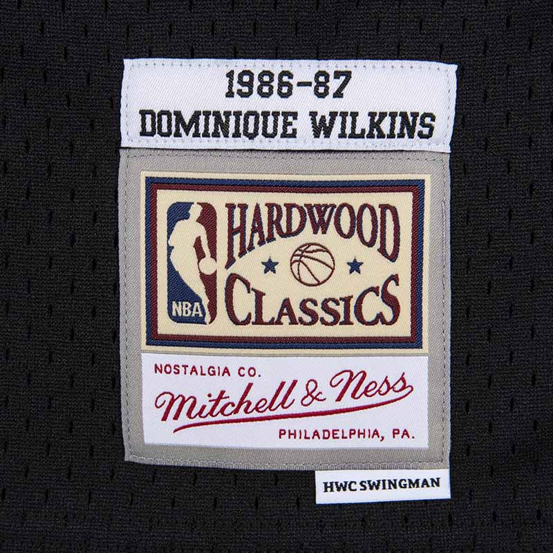black dominique wilkins jersey