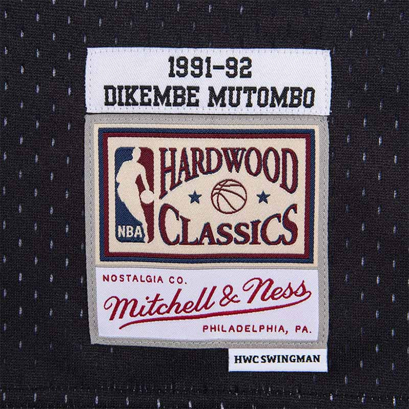 Mitchell & Ness NBA DENVER NUGGERS DIKEMBE MUTOMBO 91-92 RELOAD SWINGMAN  JERSEY