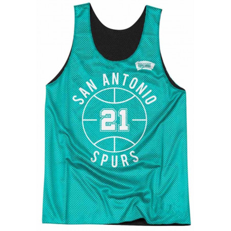 Tim Duncan San Antonio Spurs NBA Reversible Tank
