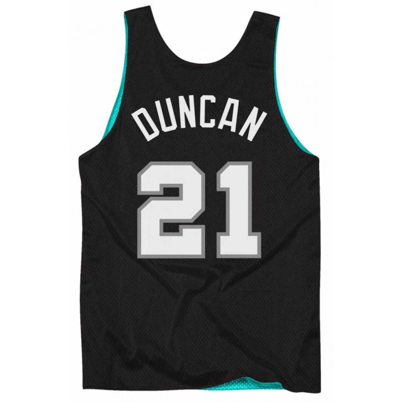 Camiseta Tim Duncan San Antonio Spurs NBA Reversible Tank