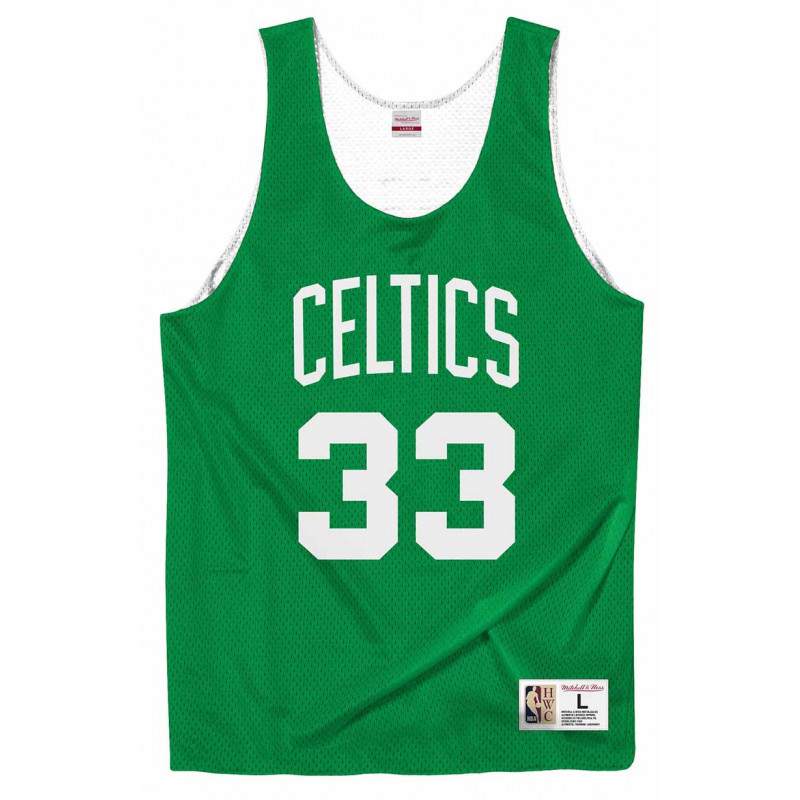 Leonardoda cortar a tajos vacío Comprar Camiseta Larry Bird Boston Celtics NBA Reversible | 24Segons