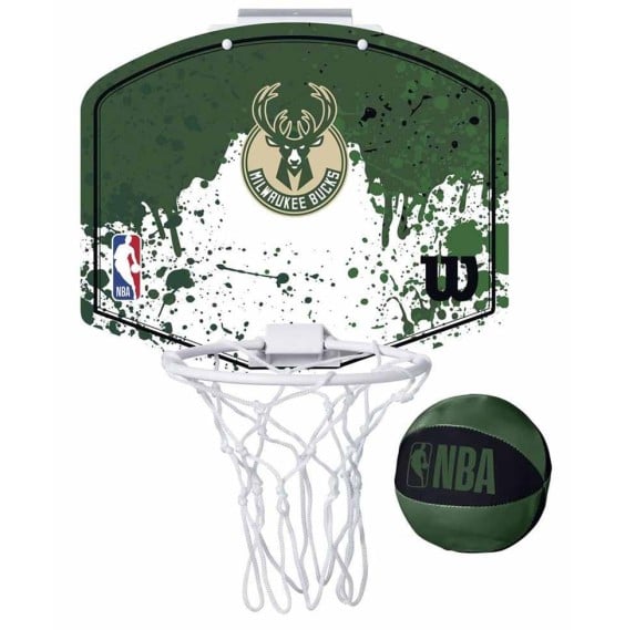 NBA Acquista Milwaukee Bucks Mini Basket Team Mini Hoop | 24Segons