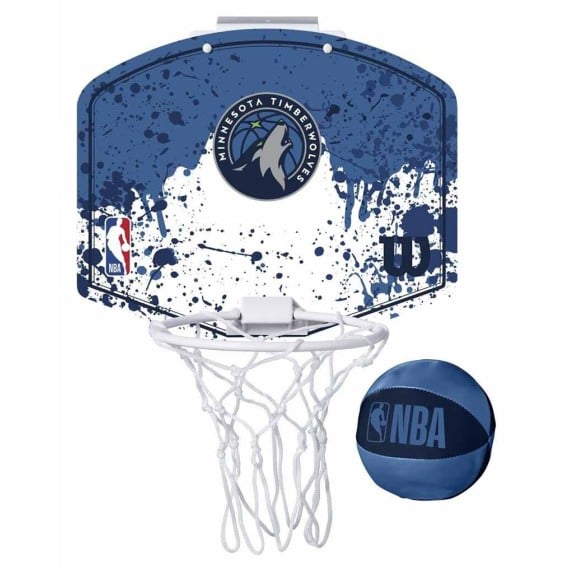 NBA Acquista il mini canestro Timberwolves Mini Team Mini Hoop | 24Segons