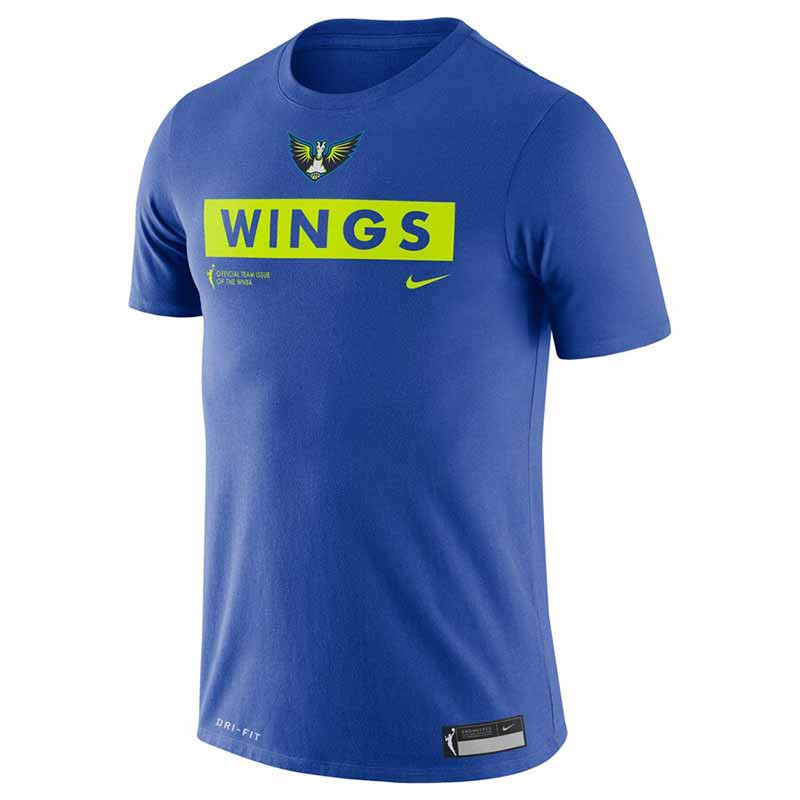 Junior WNBA Dallas Wings Essential Practice T-Shirt