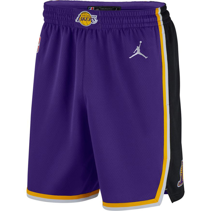 Buy Los Angeles Lakers Jordan NBA Swingman Statement Shorts | 24Segons
