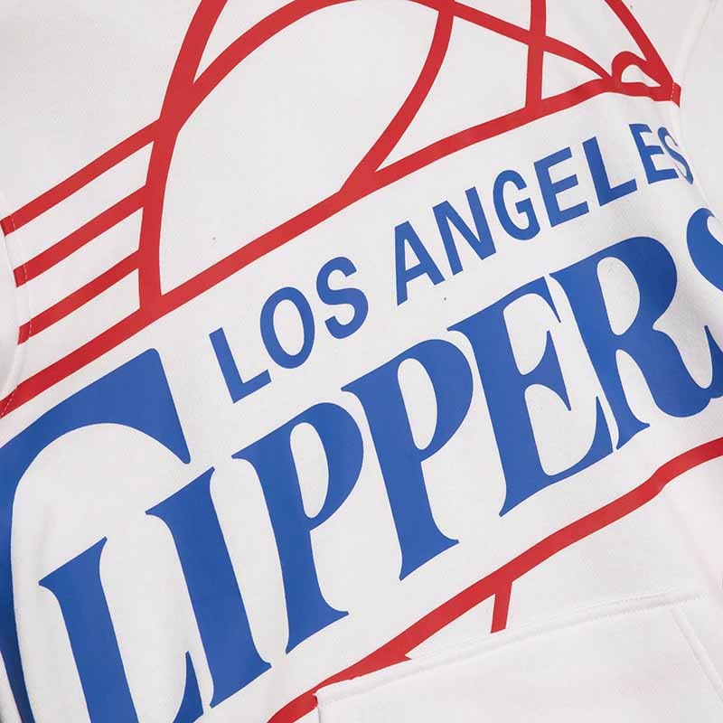 Sudadera Los Angeles Clippers NBA Big Face 2.0 Fleece