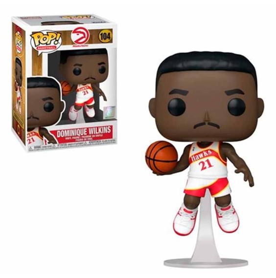 Funko Acheter Figurine Pop Dominique Wilkins Atlanta Hawks | 24Segons