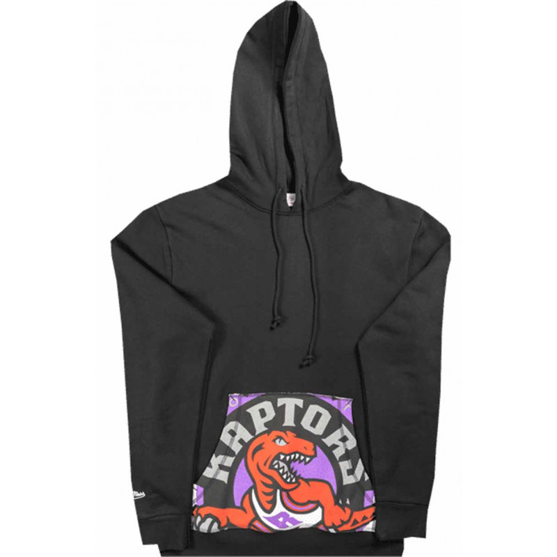 Sudadera Toronto Raptors Cropped Logo Hoodie