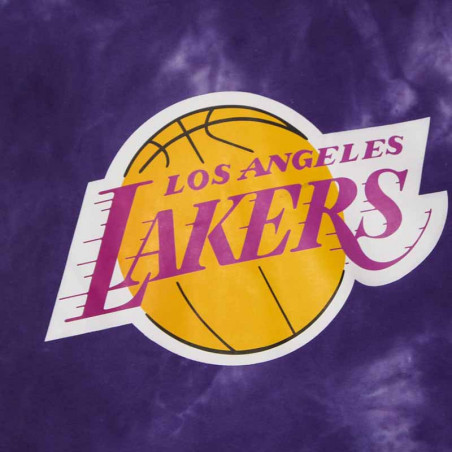 Dessuadora Los Angeles Lakers Tie-Dye Purple Hoodie