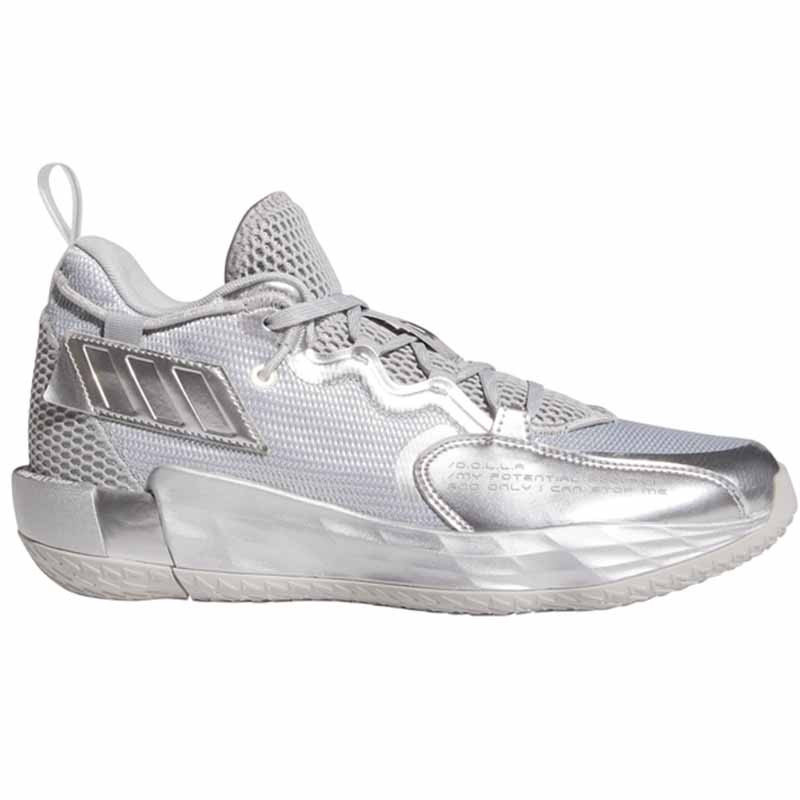 Comprar Zapatillas Baloncesto adidas Dame Silver Metallic | 24Segons