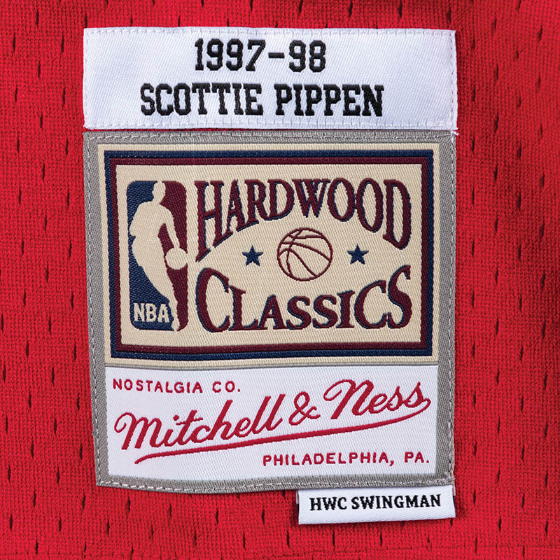 Junior Scottie Pippen Chicago Bulls 97-98 Red Retro Swingman