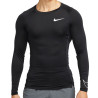 Nike Pro Dri-FIT Tight Fit Long-Sleeve Black Top