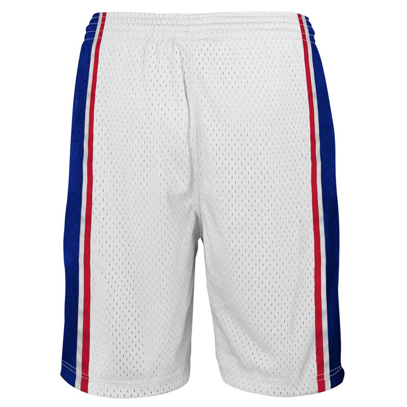 Junior Philadelphia 76ers 96-97 White Retro Swingman Shorts