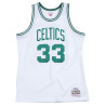 Junior Larry Bird Boston Celtics 85-86 White Retro Swingman
