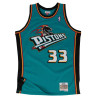 Grant Hill Detroit Pistons 98-99 Blue Retro Swingman
