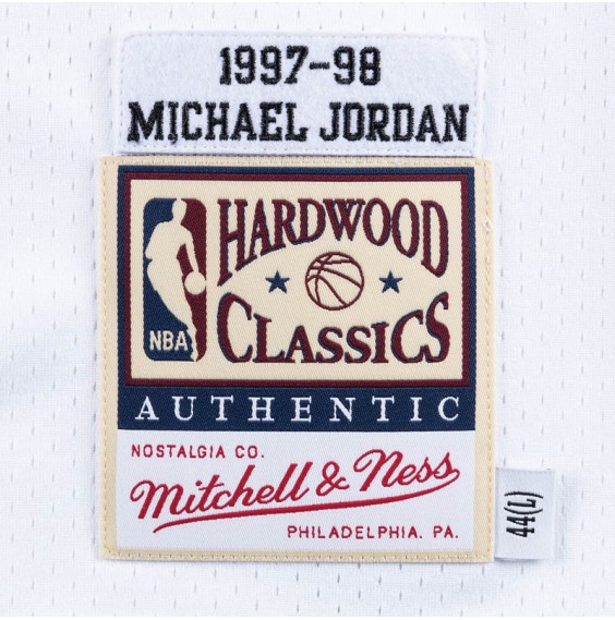 Jordan Acheter Michael Chicago Bulls 97-98 Blanc Authentic | 24Segons