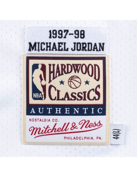 Jordan Acheter Michael Chicago Bulls 97-98 Blanc Authentic | 24Segons