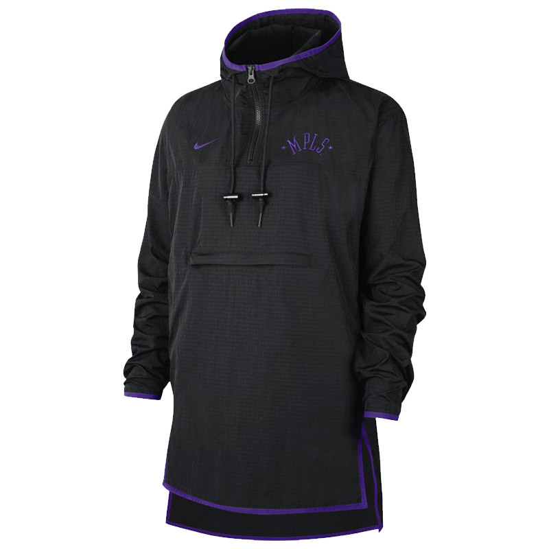 Woman Los Angeles Lakers Courtside Anorak Jacket