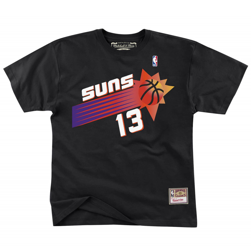 Men's Mitchell & Ness Kevin Johnson Black Phoenix Suns 1996-97