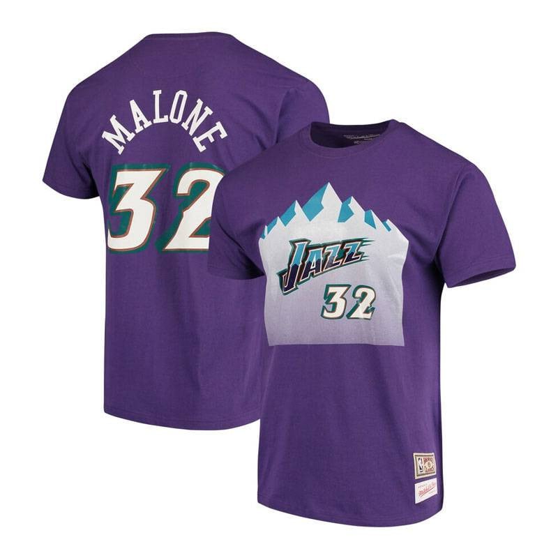 purple utah jazz shirt