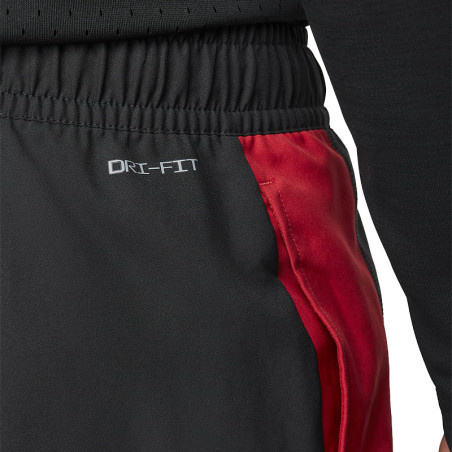 Jordan Sport Woven Black Red Pants