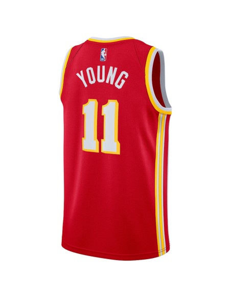 Acquista Junior Trae Young Hawks 20-21 Icon Edition Swingman | 24Segons
