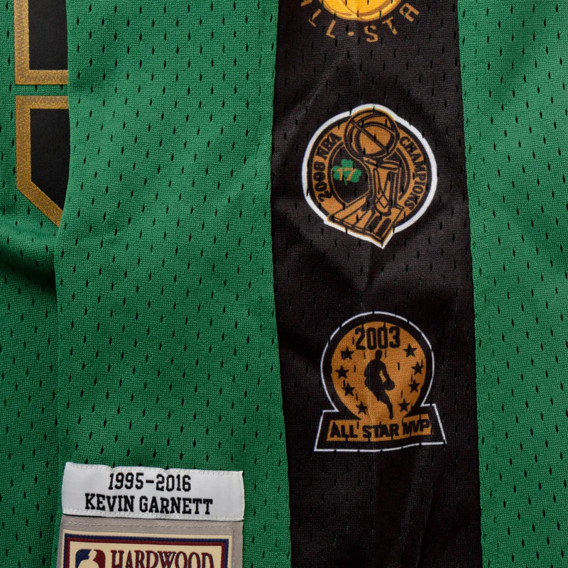Kevin Garnett Boston Celtics 95-16 Hall Of Fame Edition Swingman