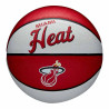 Pilota Wilson Miami Heat NBA Team Retro Basketball Sz3
