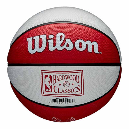 Balón Wilson Miami Heat NBA Team Retro Basketball Sz3