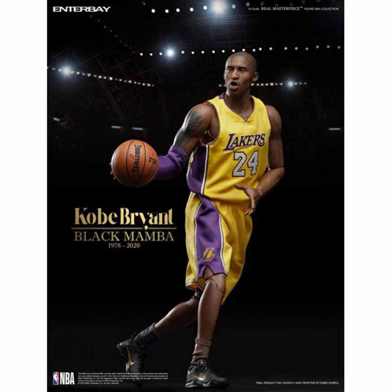 Real Masterpiece Kobe Bryant Lakers 1/6 - Black Mamba Edition