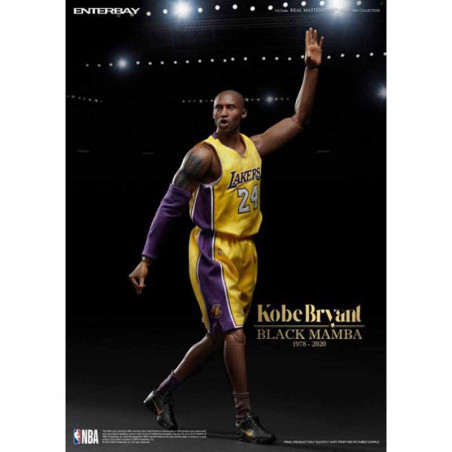Real Masterpiece Kobe Bryant Lakers 1/6 - Black Mamba Edition