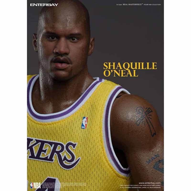 Enterbay Real Masterpiece Shaquille O'Neal Lakers 1/6
