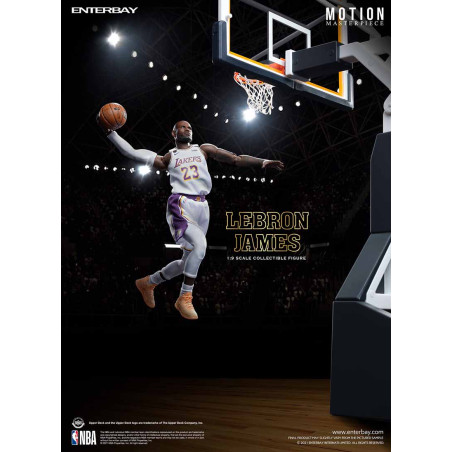 Enterbay Real Masterpiece LeBron James Lakers 1/9