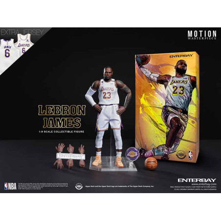 Enterbay Real Masterpiece LeBron James Lakers 1/9