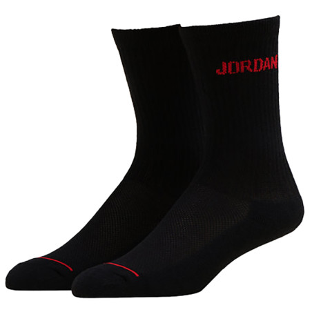 Junior Jordan Legend Crew Black Socks (6pk)