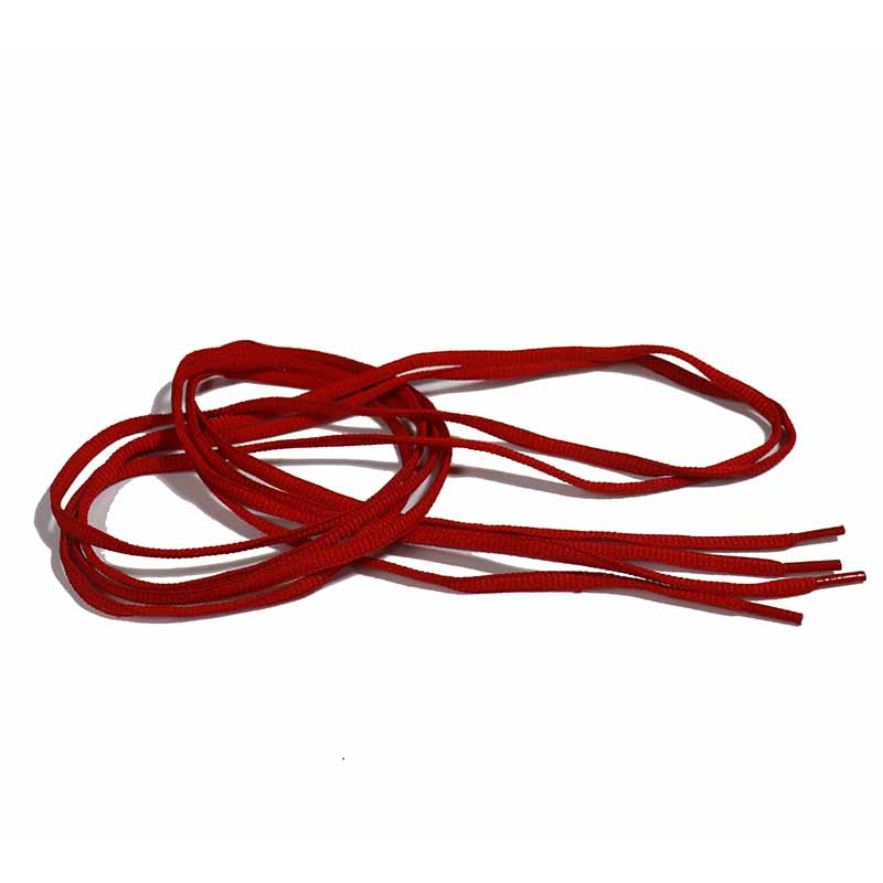 Cordones Ovalados Rojos 150 cm