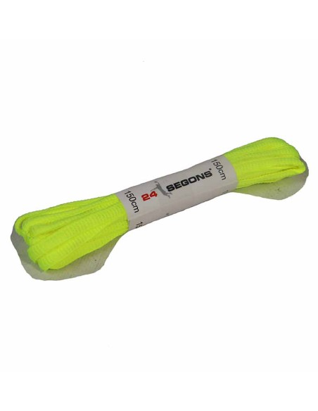 Acquistare Cordoni ovali giallo fluor 150 cm | 24Segons