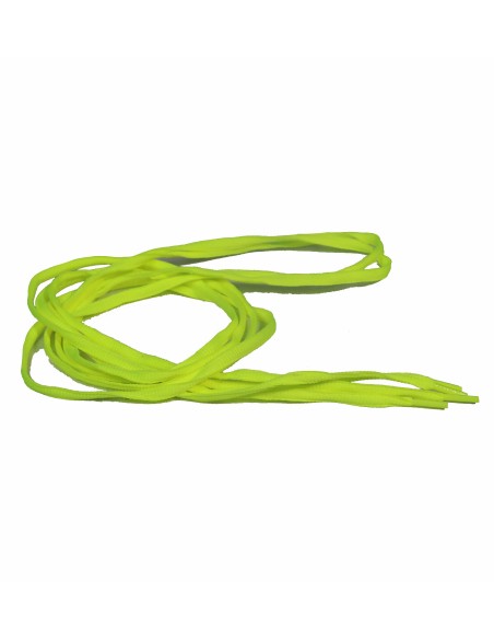 Acheter des cordons ovales jaune fluo 150 cm | 24Segons