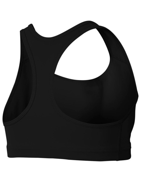 Buy WMNS Medium-Support 1-Piece Pad Sports Black Bra | 24Segons