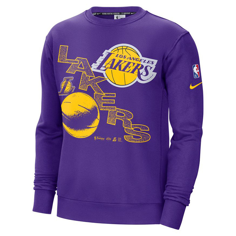 Los Angeles Lakers Fleece NBA's 75th Anniversary Sweatshirt