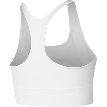 Medium-Support 1-Piece Pad Sports White Bra