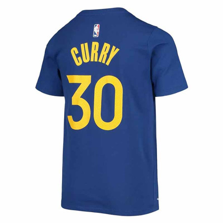 Camiseta Junior Stephen Curry Golden State Warriors N&N