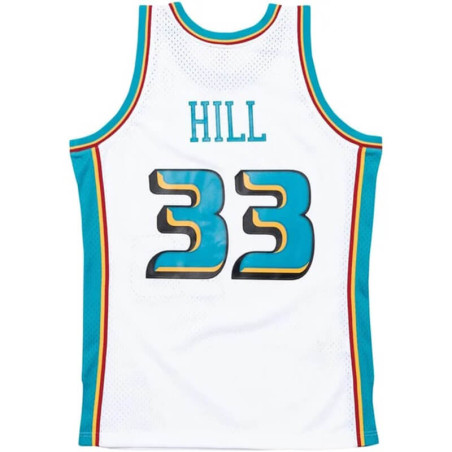 Grant Hill Detroit Pistons 98-99 White Retro Swingman