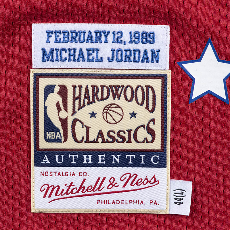 Michael Jordan All Star 1989 Authentic