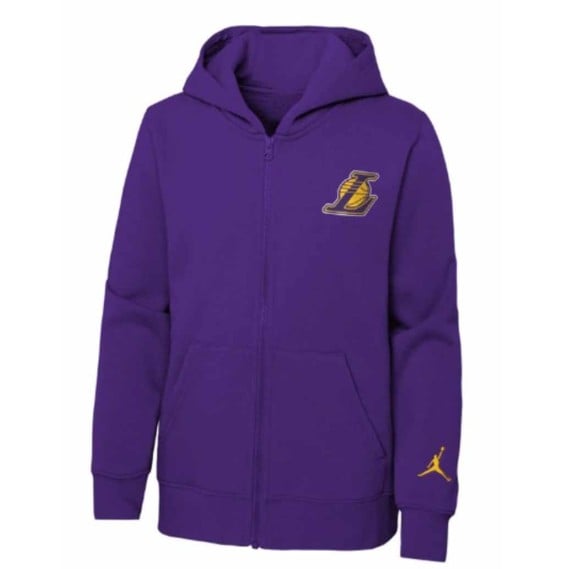 Jordan Acquistare Felpa Junior Los Angeles Lakers Zipped | 24Segons