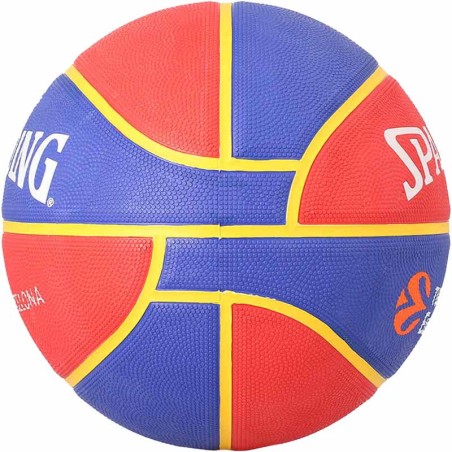 Balón Spalding FC Barcelona Rubber Basketbal Euroleague