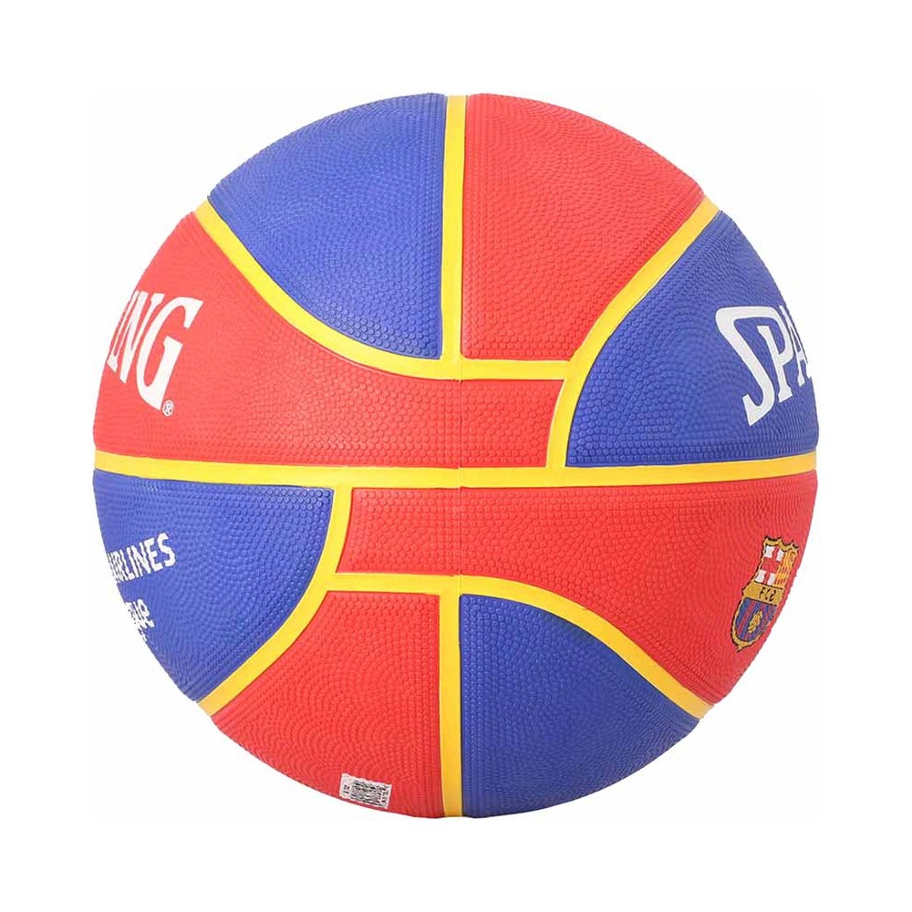 Balón Spalding FC Barcelona Rubber Basketbal Euroleague